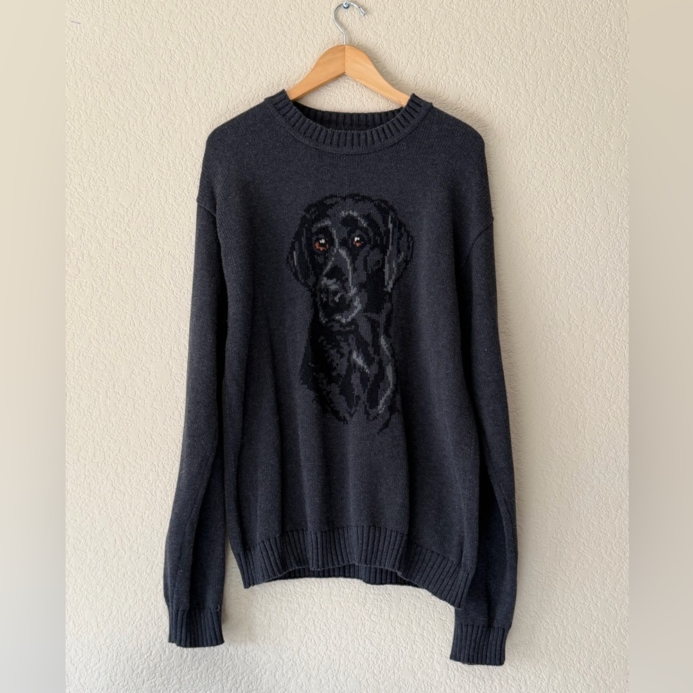Vintage RedHead Cotton Labrador Sweater, sz XL